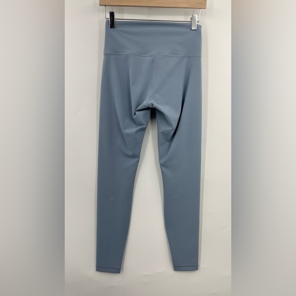 NWOT Lululemon 8 Wunder Train High-Rise 0107 Tight 28" Oasis Blue water drop - Picture 6 of 10